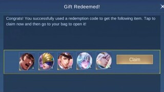 NEW EVENT! CLAIM THIS REWARDS NOW! FREE SKINS REDEEM CODE - MOBILE LEGENDS