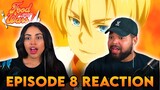 THE ALDINI BROTHERS | Food Wars Episode 8 Reaction