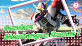 Membangun Rumah Untuk!Malam Untuk MembuatAdegan Free Gundam Gnaku Dengan Papan Lem BuatanSendiri_2