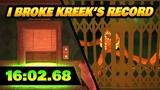 I Broke Kreekcraft's Doors Solo Speedrun Time! 16:02
