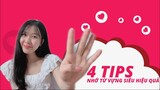 4 tips học từ vựng tiếng Trung hiệu quả| Chinh phục từ mới| Mina Channel| Du học Trung Quốc vlog 🇨🇳
