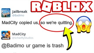 JAILBREAK QUITS ROBLOX, because of THIS game...