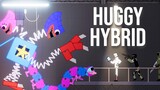 I made Huggy Hybrid from Poppy Playtime stuff - People Playtime 1.26.6