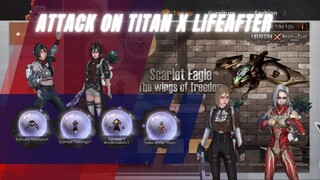 LifeAfter x Attack on Titan Outfit Gacha