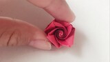 [Origami] Hướng dẫn làm hoa hồng bằng giấy handmade siêu đơn giản