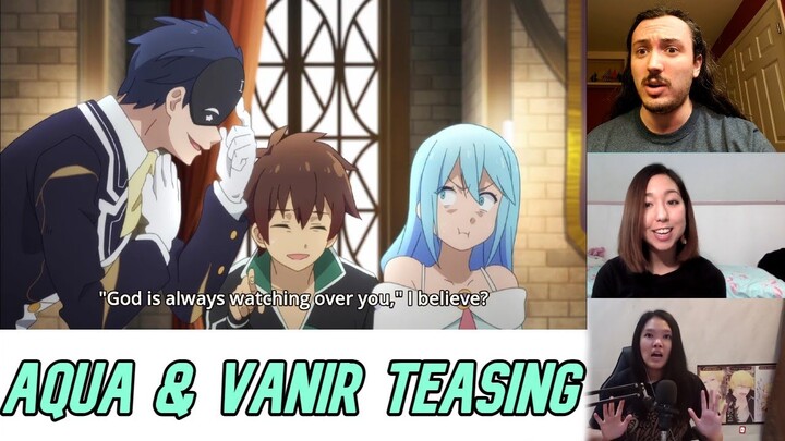 Aqua and Vanir Teasing Each Other Reaction Mashup