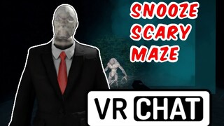 3 Friends Try to Complete VR Chats Scariest Horror Maze!