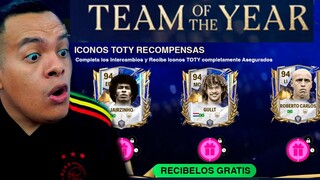 🎁 COMO RECLAMAR ICONOS TOTY *Gratis* en FC 24 MOBILE *Jairzinho, Gullit &  Roberto Carlos*