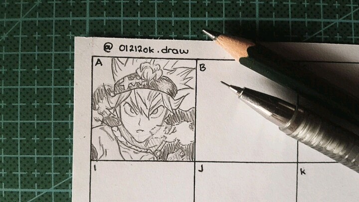 drawing karakter anime dari A sampe Z | part 1