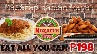 MOZARTS: PINAKAMURANG UNLI CHICKEN + RICE + MAY SPAGETTI PA!