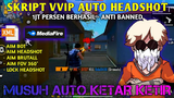 CHEAT FF AUTO HEADSHOT + ANTI BANNED SETELAH UPDATE VIP REGEDIT HEADSHOT