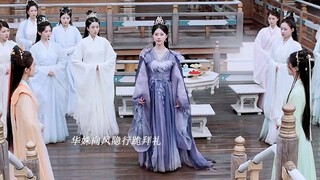 Hua Shu failed to provoke Feng Yin, so she knelt down and saluted. It would be even better if she co