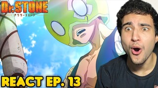 KINROU VS MAGMA! INSANOOO! React Dr. Stone EP. 13