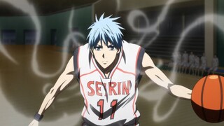 Midorima is shocked at Kuroko's dribbling skills || Kuroko SS2