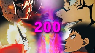 「200 SPECIAL 😈🔥」Mixed Anime「EDIT/AMV」4K