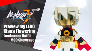 Preview my LEGO Kiana Flowering Luminance Outfit Chibi from Honkai Impact 3rd | Somchai Ud