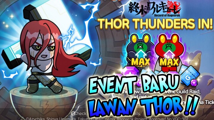 LAWAN THOR!! ⚡🔥 LINE RANGERS (INDONESIA): GUILD RAID EVENT