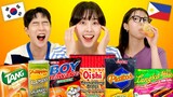 Koreans Try Filipino Snacks For The First Time  | KATCHUP
