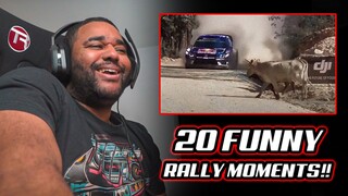 20 FUNNIEST RALLY MOMENTS REACTION!!