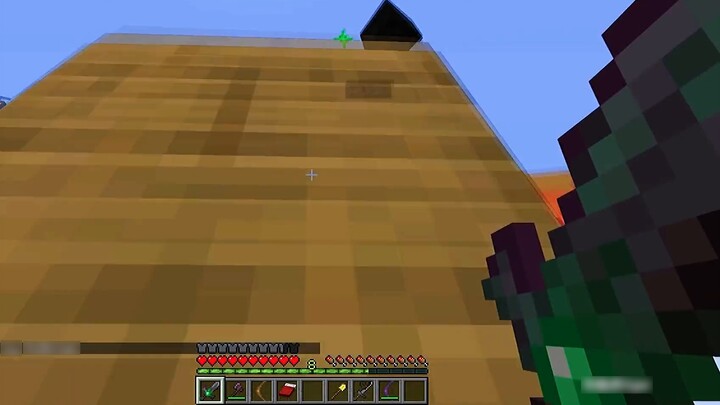 Minecraft: What happens when you play chase mode on a block?