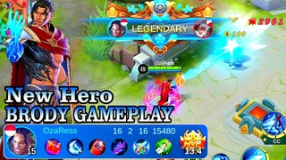 New Hero Brody The Lone Star Gameplay - Mobile Legends Bang Bang