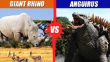 Giant Rhino vs Anguirus | SPORE