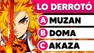 ¿QUÉ TANTO SABES DE KIMETSU NO YAIBA / DEMON SLAYER? 🤔🧠✅ ESPAÑOL LATINO ⭐ Chica Trivia