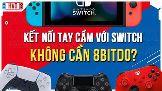 Hướng dẫn kết nối tay cầm với Nintendo Switch không cần 8bitdo