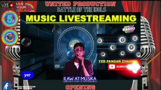 ILAW AT MUSIKA SOFT OPENING at Battle of the Idols Season 5 Live opening Segment || original song