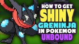 How to Get Shiny Greninja in Pokemon Unbound MYSTERY GIFT