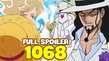 Full Spoiler One Piece 1068 - Luffy gọi thương hiệu, Rob Lucci hốt hoàng!