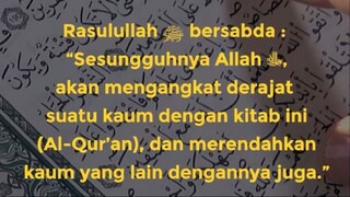 INILAH DERAJAT PARA PENGHAFAL AL-QUR’AN