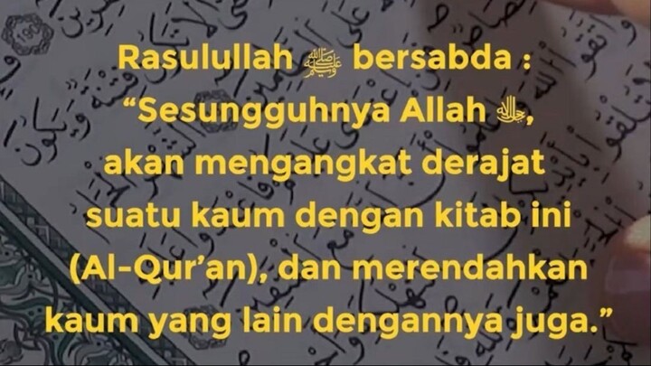 INILAH DERAJAT PARA PENGHAFAL AL-QUR’AN