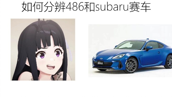 如何分辨486和subaru赛车