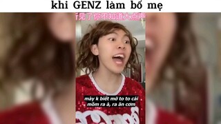 khi genz làm bố mẹ #haihuoc