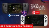STEAMDECK VS NINTENDO SWITCH DEAD BY DAYLIGHT GRAPHICS COMPARISON PART1
