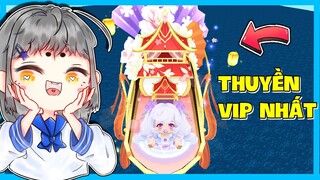 Mặp Doram ''SỞ HỮU CHIẾC THUYỀN SIÊU VIP'' Chỉ Cần Đột Nhập Sảnh Liên Thông Trong Mini World