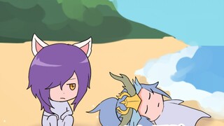 The King’s Imagination: Han Xin and Li Bai encountered a mermaid during their adventure, and they we