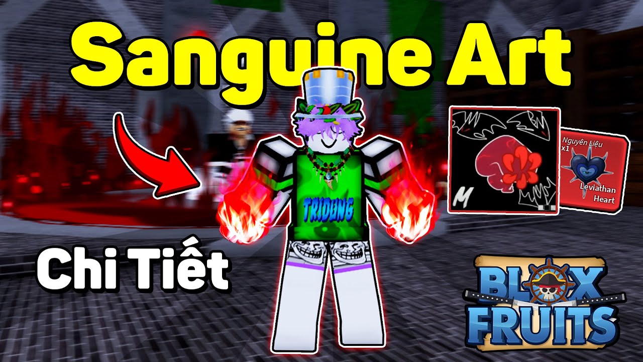 How to get Sanguine Art - Update 20 Blox Fruits (Full Guide)