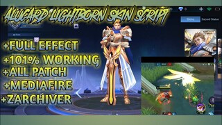 New!! Script Skin Alucard Lightborn +full effect