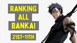 Ranking Every Bankai From Weakest To Strongest [ Manga & Novels Only ] Part 1