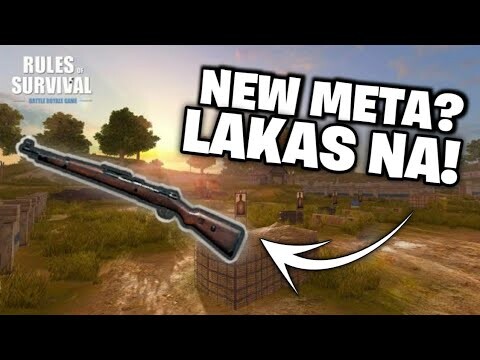 NEW META SNIPER RIFLE LAKAS NA! | RULES OF SURVIVAL