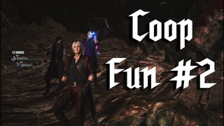 Devil May Cry 5 - Co-op Fun #2 (Coop Trainer) ft. Vainiuss1 & Rocktex