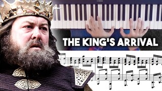 Game of Thrones - The King's Arrival Advanced Piano Cover with Sheet Music