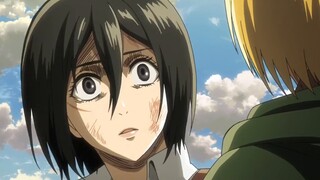 Armin: Xảy ra chuyện rồi Mikasa, Eren lại bị tên khổng lồ bắt giữ, kẻ truy đuổi