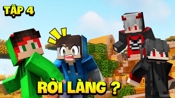 Làng bất ổn #4 : Kiro quyết định rời bỏ làng để xây dựng âm mưu trả thù Kira và Monster- Minecraft