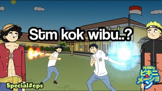 Stm kok wibu 😂 - Animasi indonesia #Rekomendasianimesummer| PIKINIMASI