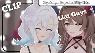 Lucu Lihat Mereka Berdua【Crystallyn Caparina/Lily Ifeta】