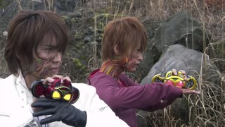 KAMEN RIDER DARK KIVA & KAMEN RIDER KIVA EMPEROR HENSHIN + FINISHER