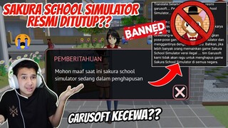 GARUSOFT HAPUS GAME SAKURA & TIDAK BISA DIMAINKAN LAGI? SAKURA SCHOOL SIMULATOR MAU DI BLOKIR